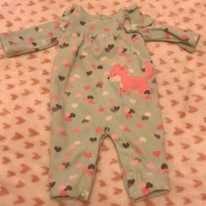 newborn girl sleeper